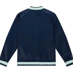 Apparel Mitchell & Ness Jackets & Outerwear-Lightweight Satin Jacket Seattle Kraken