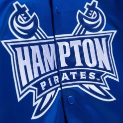 Apparel Mitchell & Ness Jackets & Outerwear-Lightweight Satin Jacket Hampton University