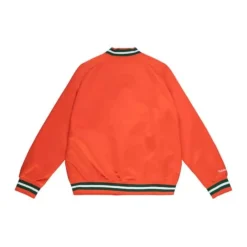 Apparel Mitchell & Ness Jackets & Outerwear-Lightweight Satin Jacket Florida A&M University