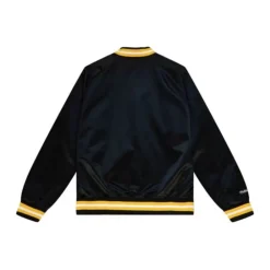 Apparel Mitchell & Ness Jackets & Outerwear-Lightweight Satin Jacket Grambling State University