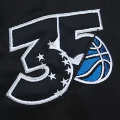 Apparel Mitchell & Ness Jackets & Outerwear-Lightweight Satin Jacket Orlando Magic