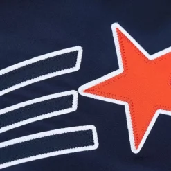 Apparel Mitchell & Ness Jackets & Outerwear-Lightweight Satin Jacket Houston Astros