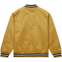 Apparel Mitchell & Ness Jackets & Outerwear-Lightweight Satin Jacket Current Logo Vegas Golden Knights