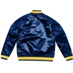 Apparel Mitchell & Ness Jackets & Outerwear-Lightweight Satin Jacket Indiana Pacers