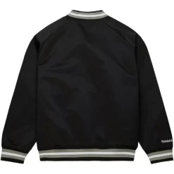 Apparel Mitchell & Ness Jackets & Outerwear-Lightweight Satin Jacket Current Logo Los Angeles Kings