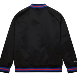 Apparel Mitchell & Ness Jackets & Outerwear-Lightweight Satin Jacket New York Knicks