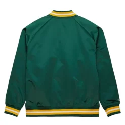 Apparel Mitchell & Ness Jackets & Outerwear-Lightweight Satin Jacket Seattle Supersonics