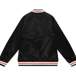 Apparel Mitchell & Ness Jackets & Outerwear-Lightweight Satin Jacket San Jose Clash