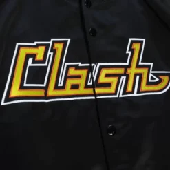 Apparel Mitchell & Ness Jackets & Outerwear-Lightweight Satin Jacket San Jose Clash