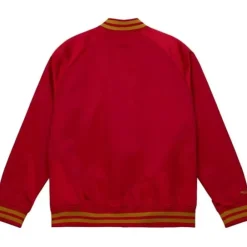Apparel Mitchell & Ness Jackets & Outerwear-Lightweight Satin Jacket San Francisco 49Ers