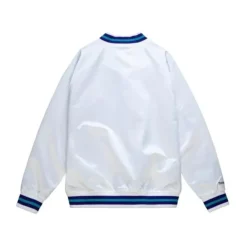 Apparel Mitchell & Ness Jackets & Outerwear-Lightweight Satin Jacket Charlotte Hornets