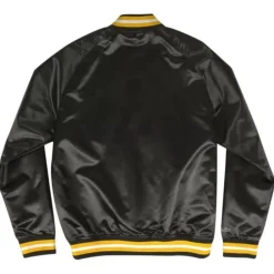 Apparel Mitchell & Ness Jackets & Outerwear-Lightweight Satin Jacket Pittsburgh Steelers