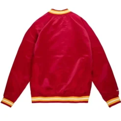 Apparel Mitchell & Ness Jackets & Outerwear-Lightweight Satin Jacket Tuskegee University