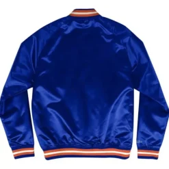 Apparel Mitchell & Ness Jackets & Outerwear-Lightweight Satin Jacket New York Knicks