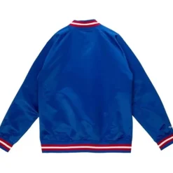 Apparel Mitchell & Ness Jackets & Outerwear-Lightweight Satin Jacket Buffalo Bills