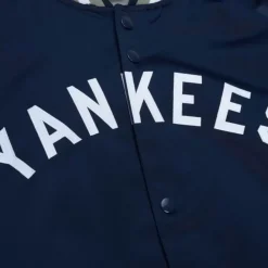 Apparel Mitchell & Ness Jackets & Outerwear-Lightweight Satin Jacket New York Yankees