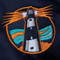 Apparel Mitchell & Ness Jackets & Outerwear-Lightweight Satin Jacket New York Islanders