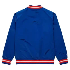 Apparel Mitchell & Ness Jackets & Outerwear-Lightweight Satin Jacket New York Mets