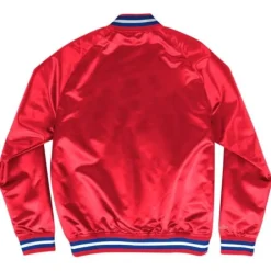 Apparel Mitchell & Ness Jackets & Outerwear-Lightweight Satin Jacket Los Angeles Clippers
