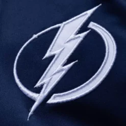 Apparel Mitchell & Ness Jackets & Outerwear-Lightweight Satin Jacket Tampa Bay Lightning
