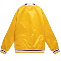 Apparel Mitchell & Ness Jackets & Outerwear-Lightweight Satin Jacket Los Angeles Lakers