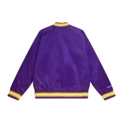 Apparel Mitchell & Ness Jackets & Outerwear-Lightweight Satin Jacket Prairie View A&M University