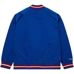 Apparel Mitchell & Ness Jackets & Outerwear-Lightweight Satin Jacket Buffalo Bills