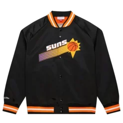 Apparel Mitchell & Ness Jackets & Outerwear-Lightweight Satin Jacket Phoenix Suns