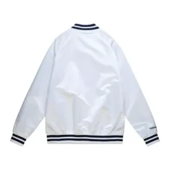 Apparel Mitchell & Ness Jackets & Outerwear-Lightweight Satin Jacket Chicago Cubs