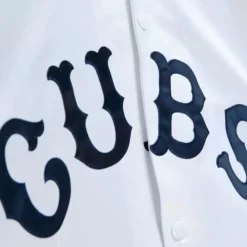 Apparel Mitchell & Ness Jackets & Outerwear-Lightweight Satin Jacket Chicago Cubs