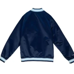 Apparel Mitchell & Ness Jackets & Outerwear-Lighweight Satin Jacket University Of North Carolina