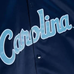 Apparel Mitchell & Ness Jackets & Outerwear-Lighweight Satin Jacket University Of North Carolina