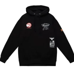 Apparel Mitchell & Ness Hoodies & Sweatshirts-Lil Baby X Br Remix Hoody Atlanta Hawks