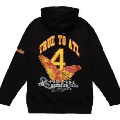 Apparel Mitchell & Ness Hoodies & Sweatshirts-Lil Baby X Br Remix Hoody Atlanta Hawks