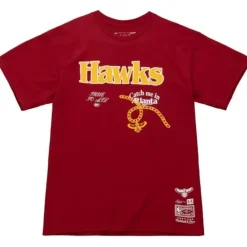 Apparel Mitchell & Ness T-Shirts & Tops-Lil Baby X Br Remix Ss Tee Atlanta Hawks