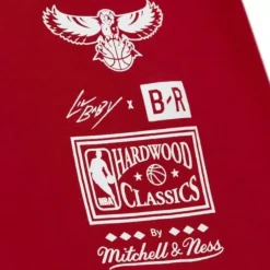 Apparel Mitchell & Ness T-Shirts & Tops-Lil Baby X Br Remix Ss Tee Atlanta Hawks