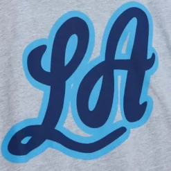 Apparel Mitchell & Ness T-Shirts & Tops-Logo Remix Tee Los Angeles Lakers