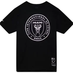 Apparel Mitchell & Ness T-Shirts & Tops-Logo Tee Inter Miami Cf