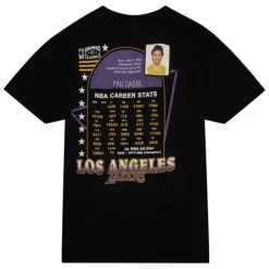 Apparel Mitchell & Ness T-Shirts & Tops-Love For The City Tee Los Angeles Lakers Pau Gasol
