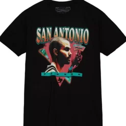 Apparel Mitchell & Ness T-Shirts & Tops-Love For The City Tee San Antonio Spurs Tony Parker