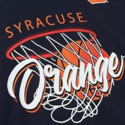 Apparel Mitchell & Ness T-Shirts & Tops-Madness Hoops Tee Syracuse University
