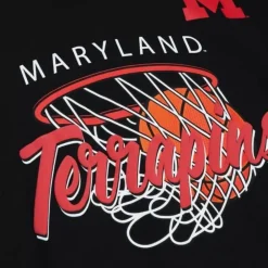 Apparel Mitchell & Ness T-Shirts & Tops-Madness Hoops Tee University Of Maryland