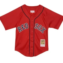 Apparel Mitchell & Ness Big Kids-Mesh Bp Jersey Boston Red Sox 2004 David Ortiz