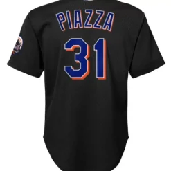 Apparel Mitchell & Ness Big Kids-Mesh Bp Jersey New York Mets 2000 Mike Piazza
