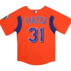 Apparel Mitchell & Ness Big Kids-Mesh Bp Jersey New York Mets Mike Piazza