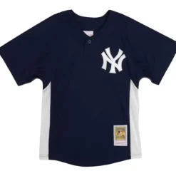 Apparel Mitchell & Ness Big Kids-Mesh Bp Jersey New York Yankees Derek Jeter