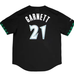 Apparel Mitchell & Ness T-Shirts & Tops-Mesh N&N Crew Minnesota Timberwolves 1997-98 Kevin Garnett