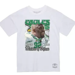 Apparel Mitchell & Ness T-Shirts & Tops-Minister Of Defense Tee Philadelphia Eagles Reggie White