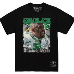 Apparel Mitchell & Ness T-Shirts & Tops-Minister Of Defense Tee Philadelphia Eagles Reggie White
