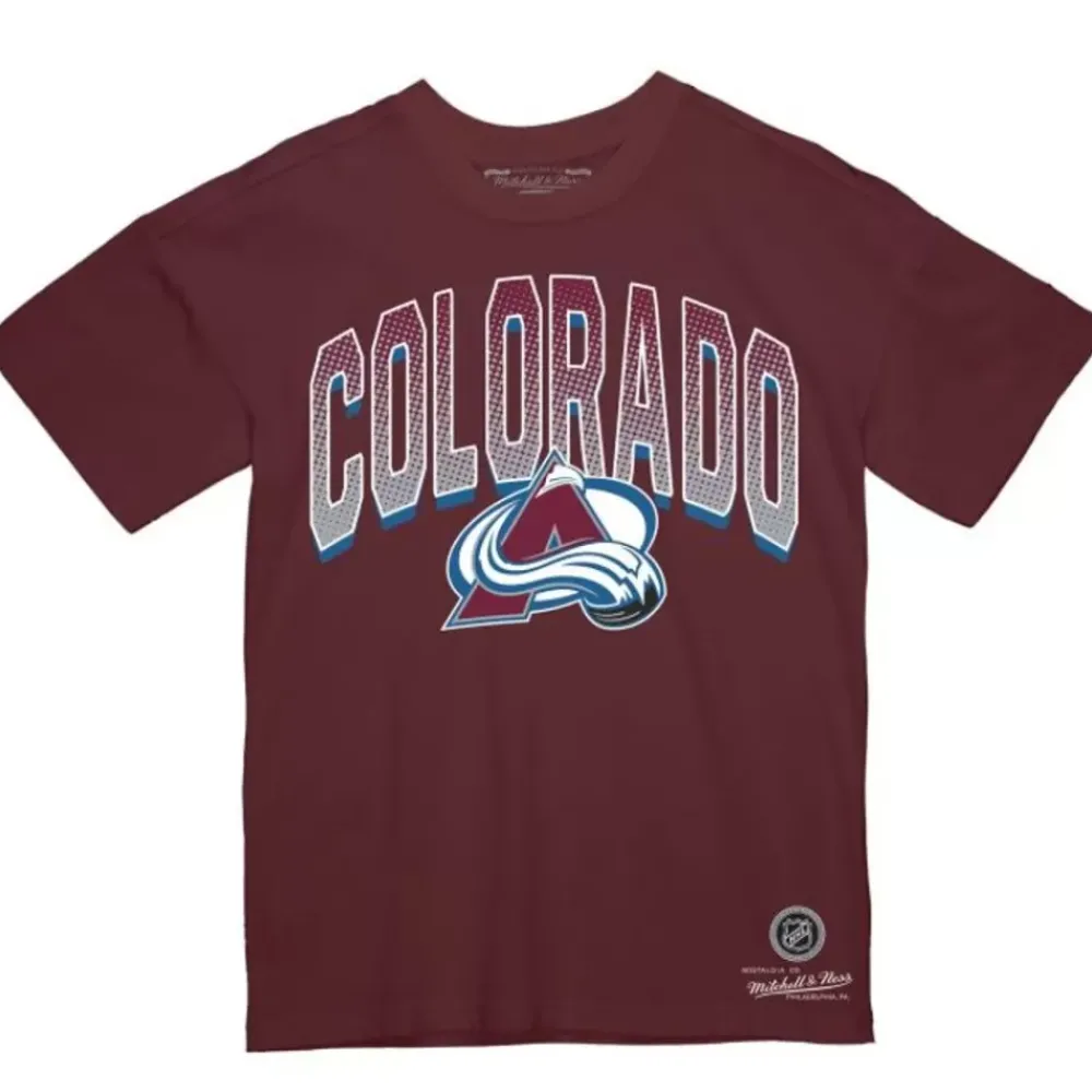 Apparel Mitchell & Ness T-Shirts & Tops-Minor Penalty Tee Colorado Avalanche
